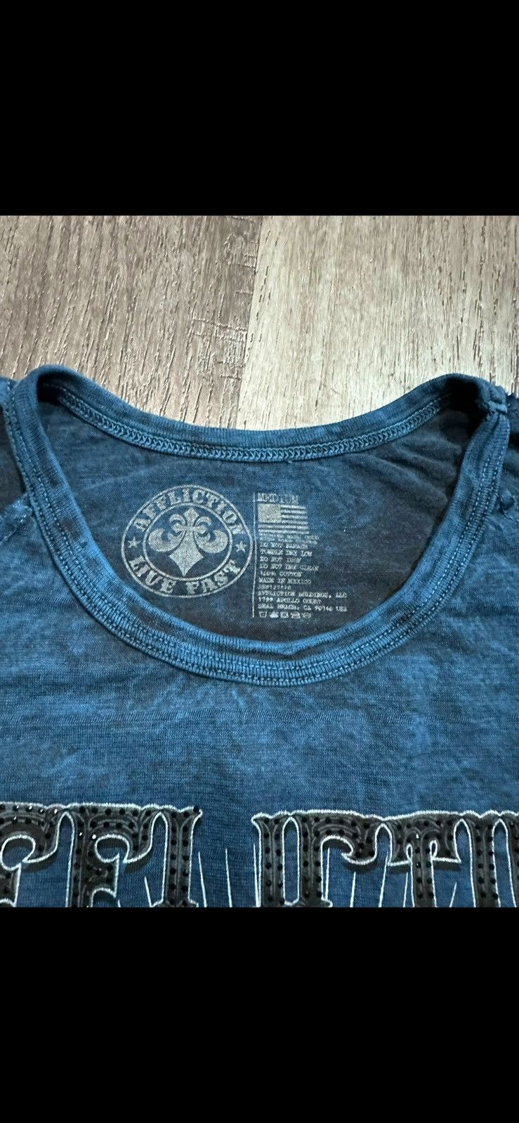 Affliction × Vintage “FATE OBSCURE”Affliction Size M / US 6-8 / IT 42-44 - 3 Thumbnail