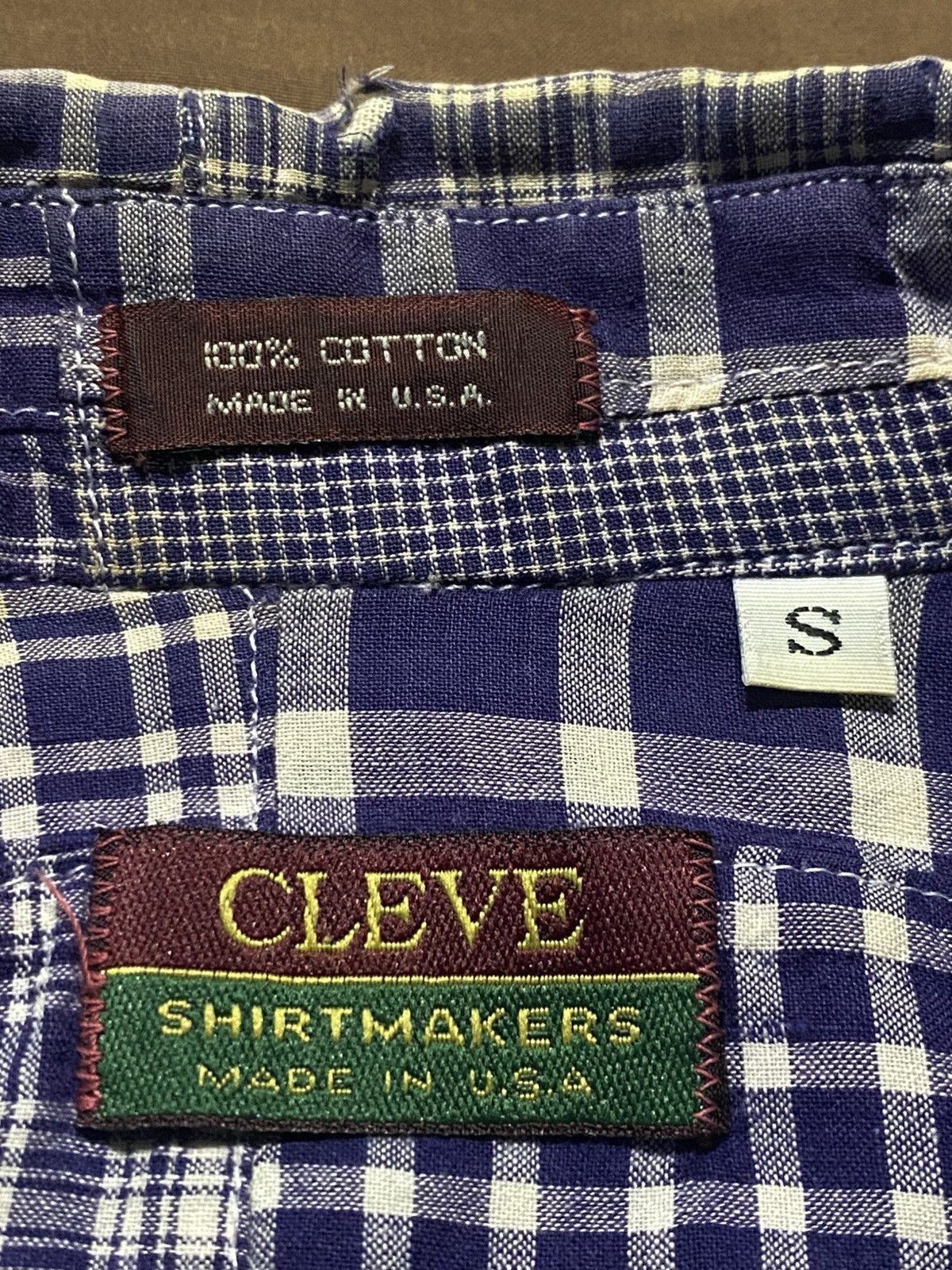 Other Vintage Cleve Shirtmakers Patchwork Shirt Size US S / EU 44-46 / 1 - 5 Thumbnail