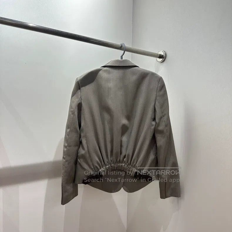 Loewe Loewe Single-breasted back pleated suit jacket Size XXS / US 00 / IT 34 - 2 Thumbnail