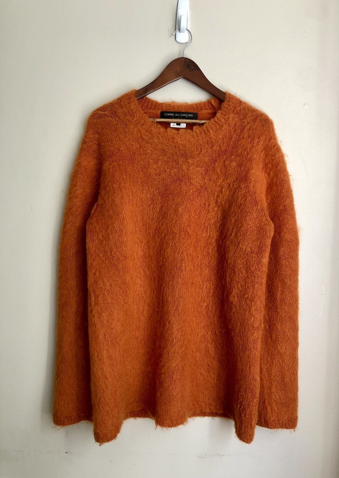 Comme des Garcons Comme des Garçons Homme Plus AW22 Oversized Mohair Sweater Size US M / EU 48-50 / 2 - 1 Thumbnail