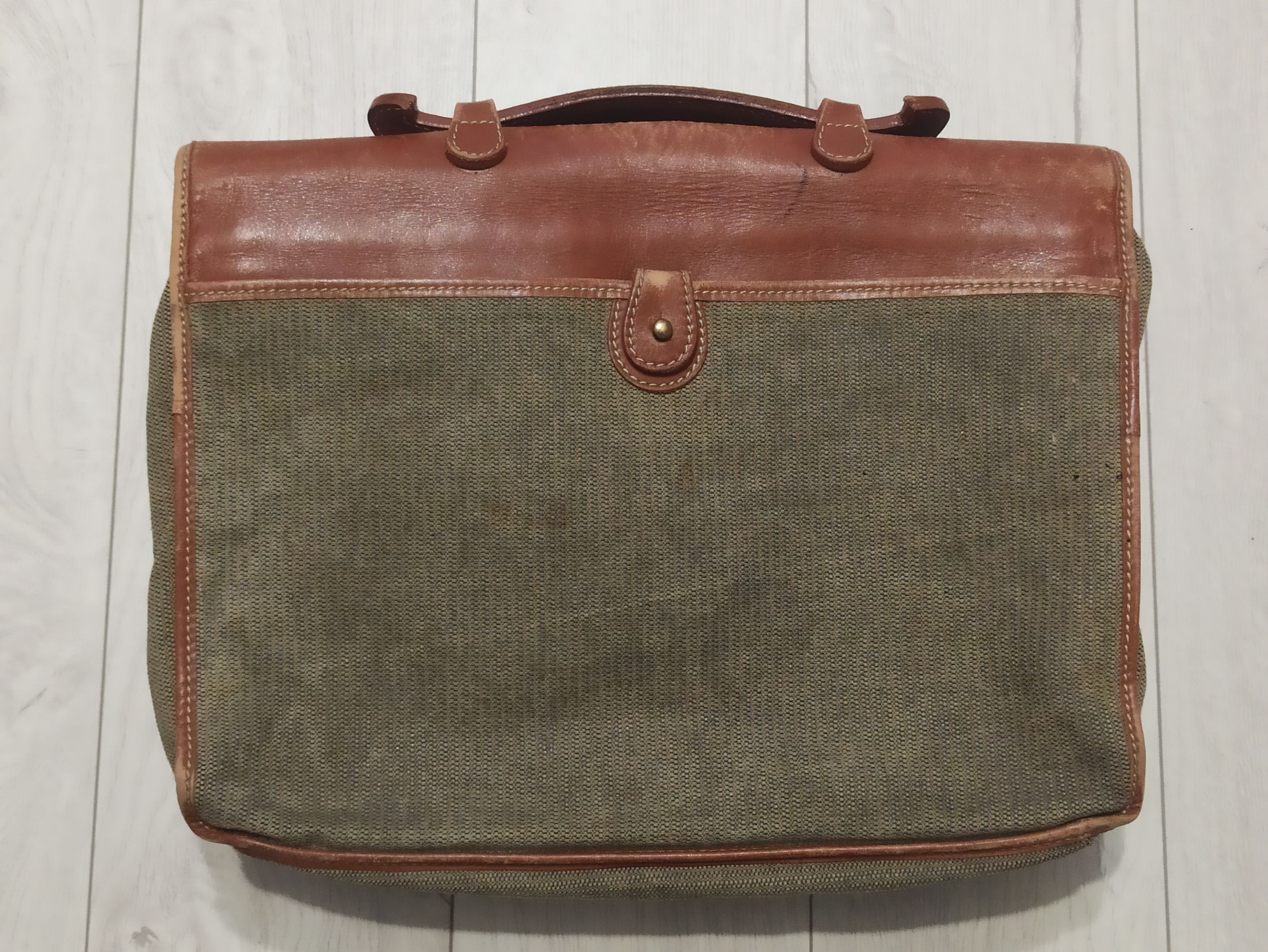 Lancel × Vintage Lancel canvas vintage handbag Size ONE SIZE - 2 Thumbnail