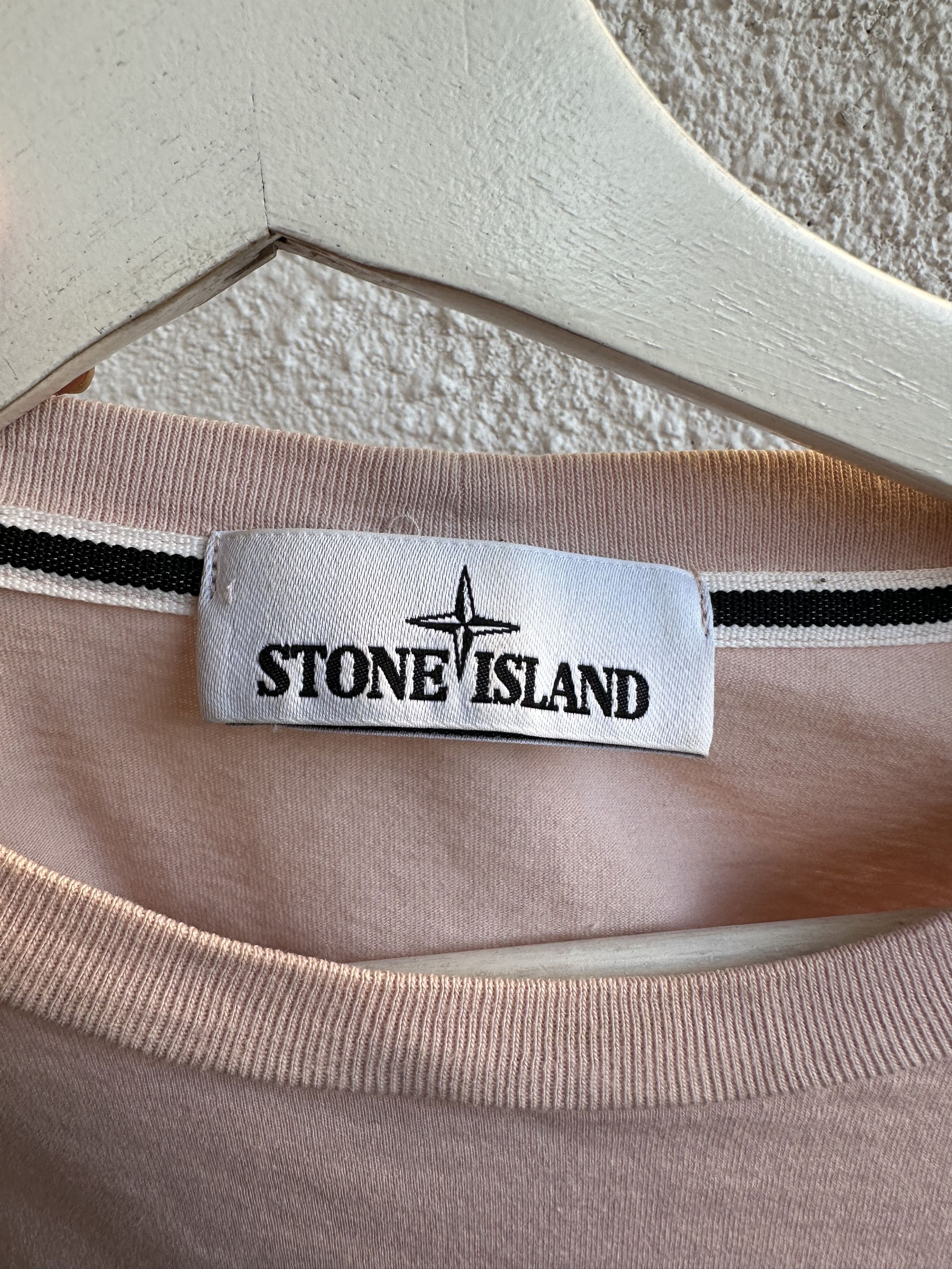 Stone Island PINK BLOCK TWO LONGSLEEVE Size US L / EU 52-54 / 3 - 4 Thumbnail