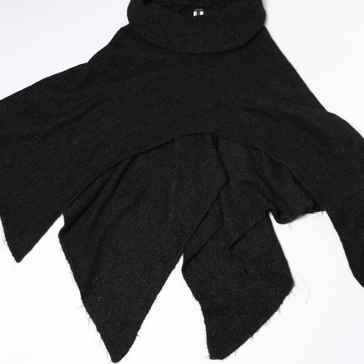 Sarah Pacini Sarah Pacini Poncho Cape Oversize Acrylic Nylon Mohair Visco Size ONE SIZE - 5 Thumbnail