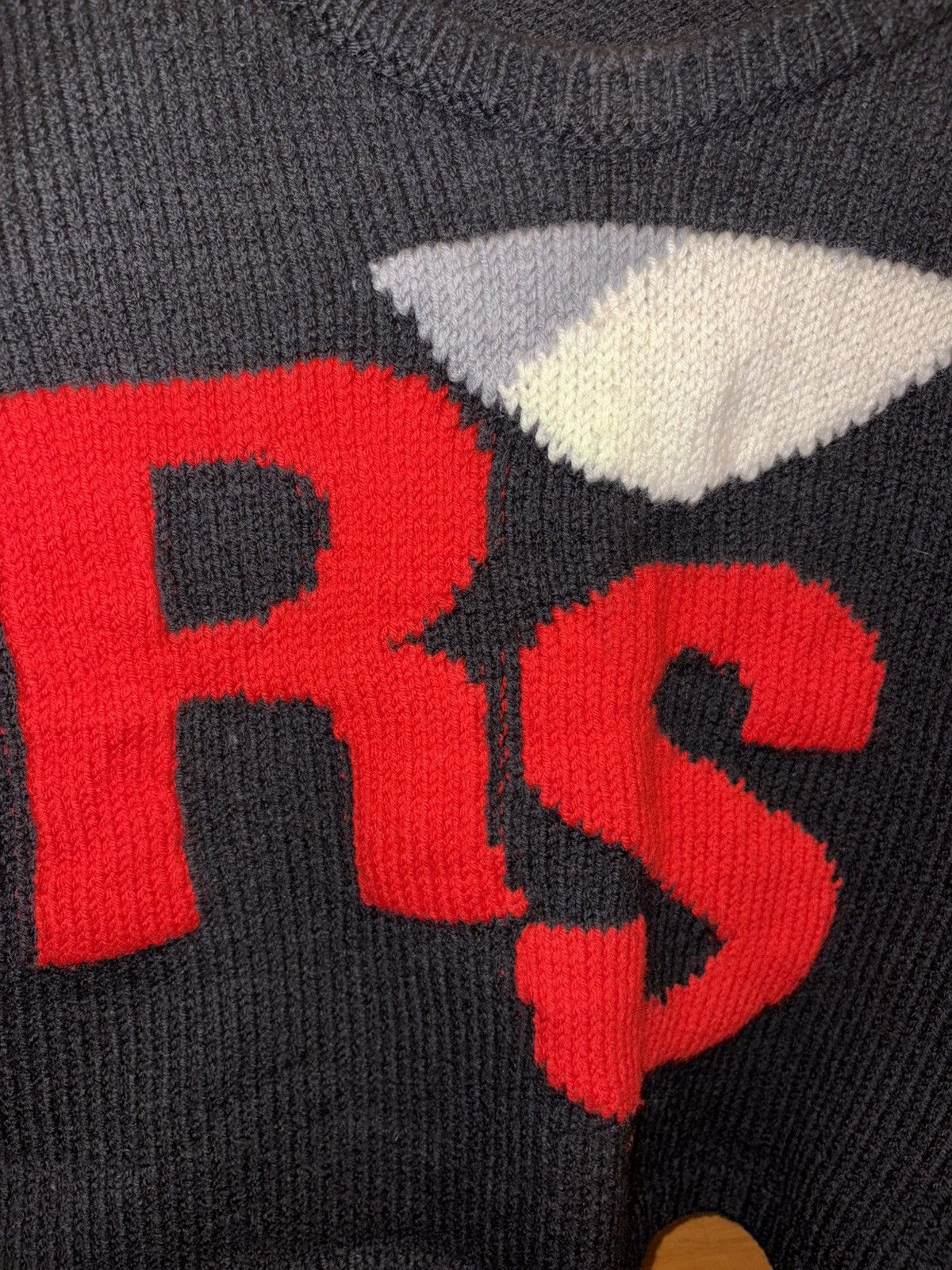 Raf Simons Raf Simons RS wide knitwear sweater Size US XS / EU 42 / 0 - 2 Thumbnail