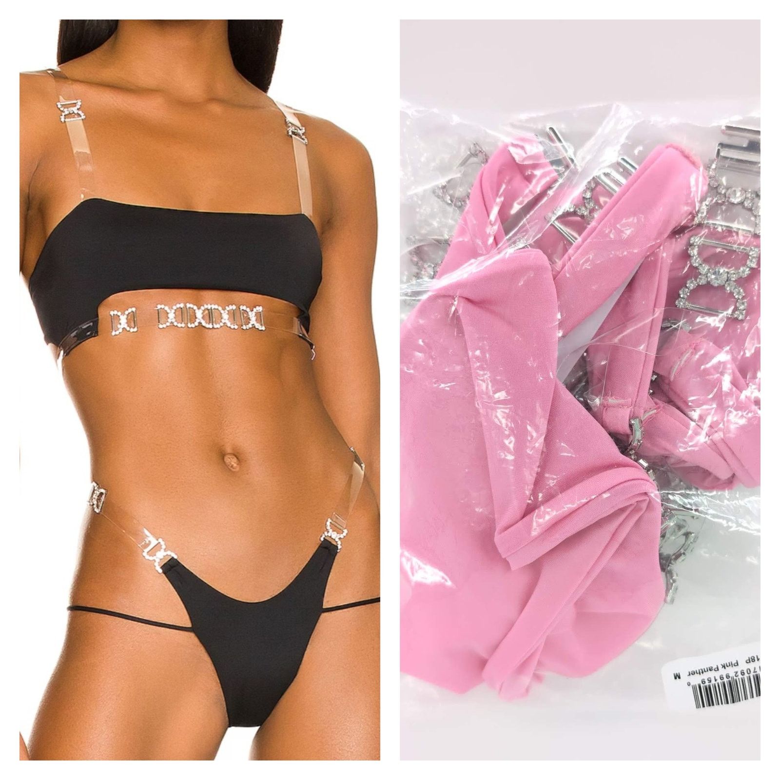 Other NWT Monica Hansen Shine Like A Diamond Pink Panther Set Sz M Size ONE SIZE - 1 Thumbnail