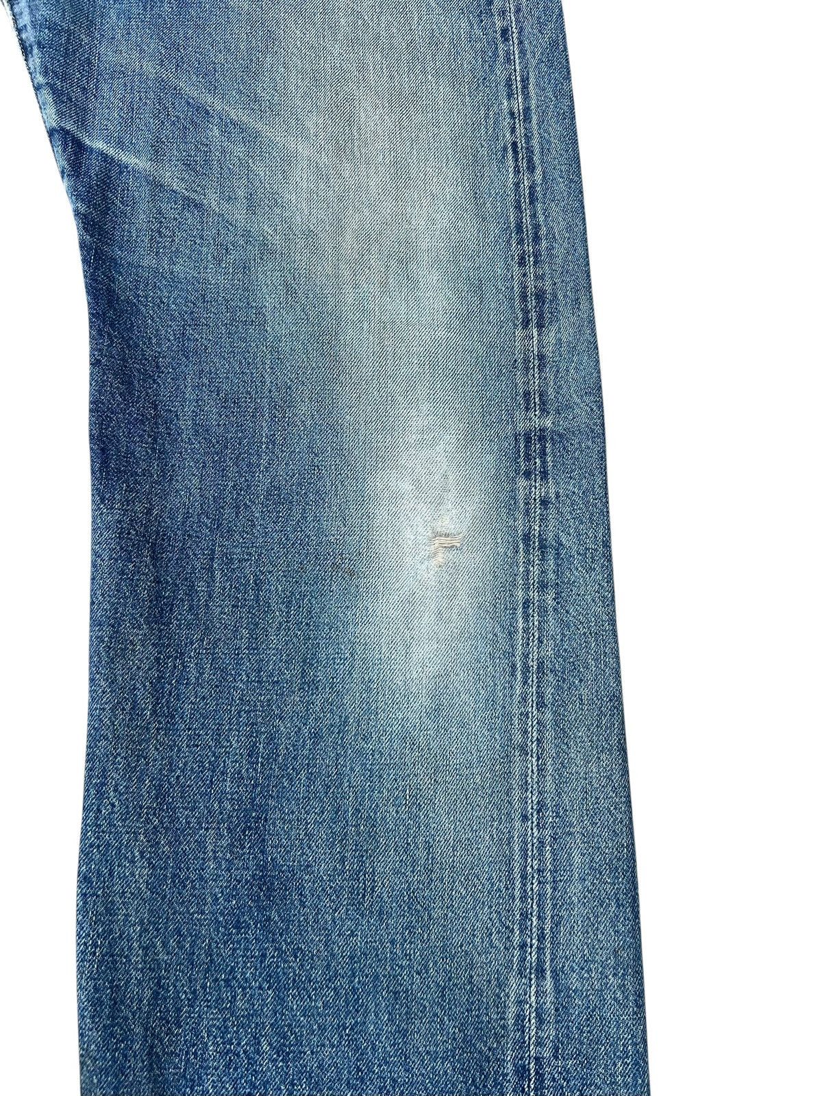 Full Count & Co. Vintage OVER RAIL & Co Japan Dirty Mud Denim Selvedge Jeans Size US 31 - 10 Thumbnail