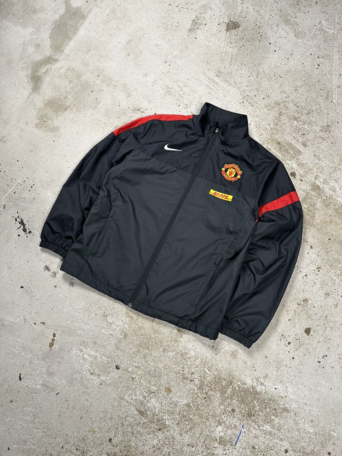 Vintage Nike Total 90 Manchester United Football Jacket