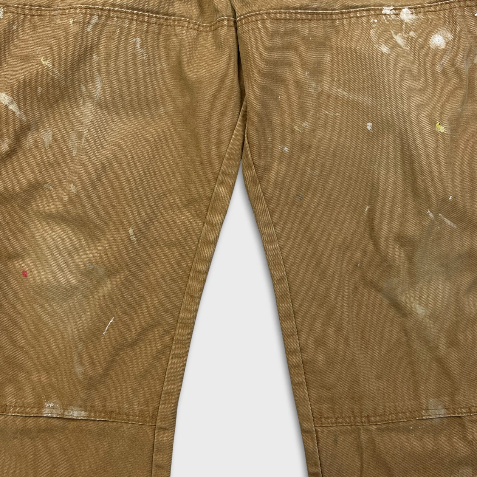 Dickies × Vintage Dickies Pants 40x32 Double Knee Distress Carpenter Canvas Size US 40 / EU 56 - 5 Thumbnail