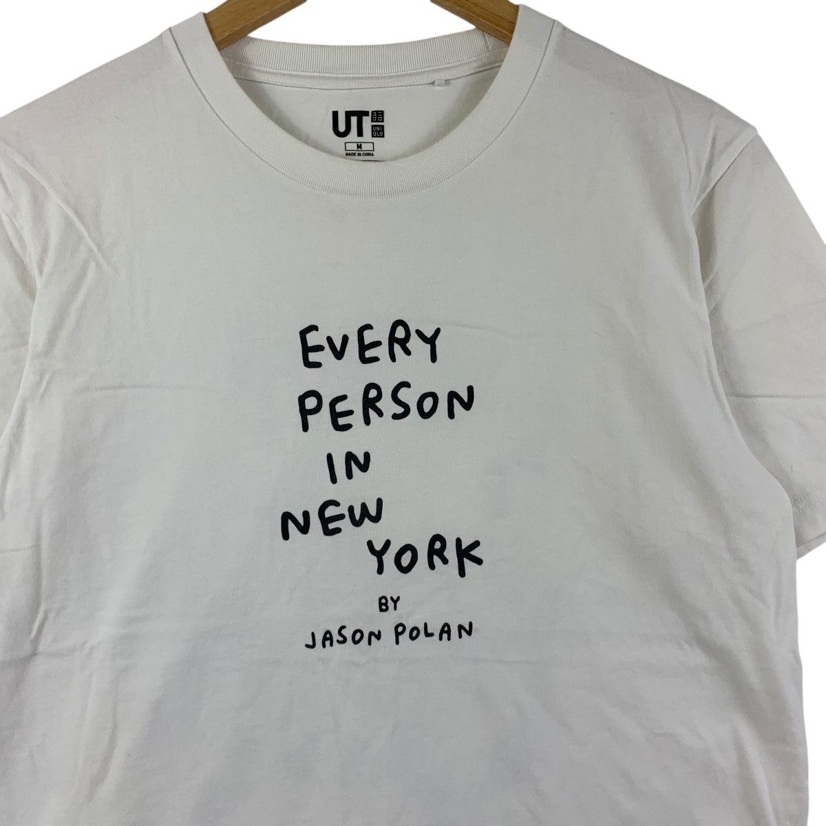 Uniqlo JASON POLAN x UNIQLO Every Person In New York Art Tee Shirt Size M / US 6-8 / IT 42-44 - 4 Thumbnail