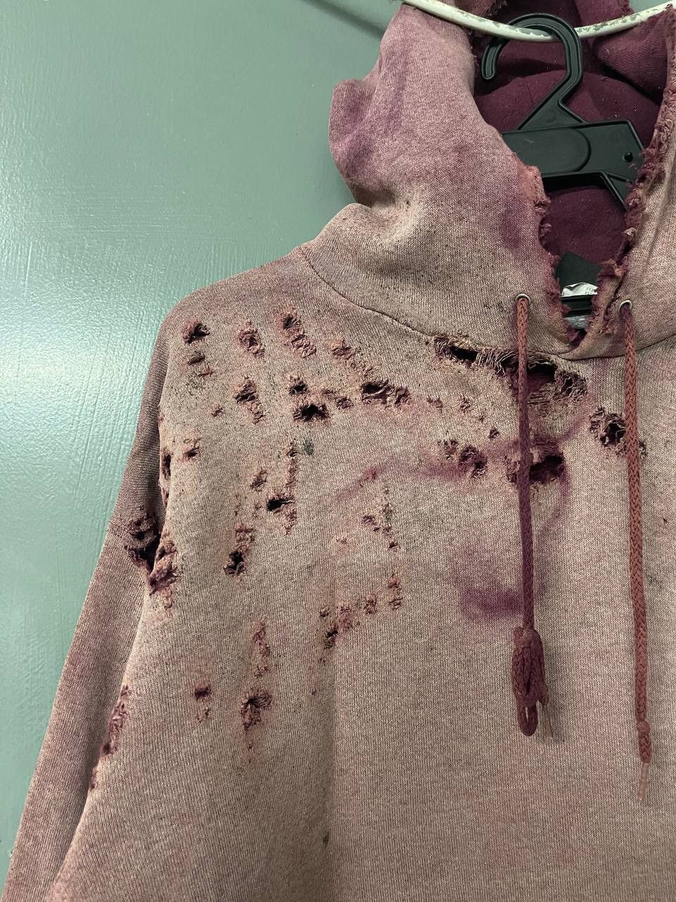 Vintage THRASHED SUN FADED SKATER BOY HOODIE Size US XL / EU 56 / 4 - 6 Thumbnail