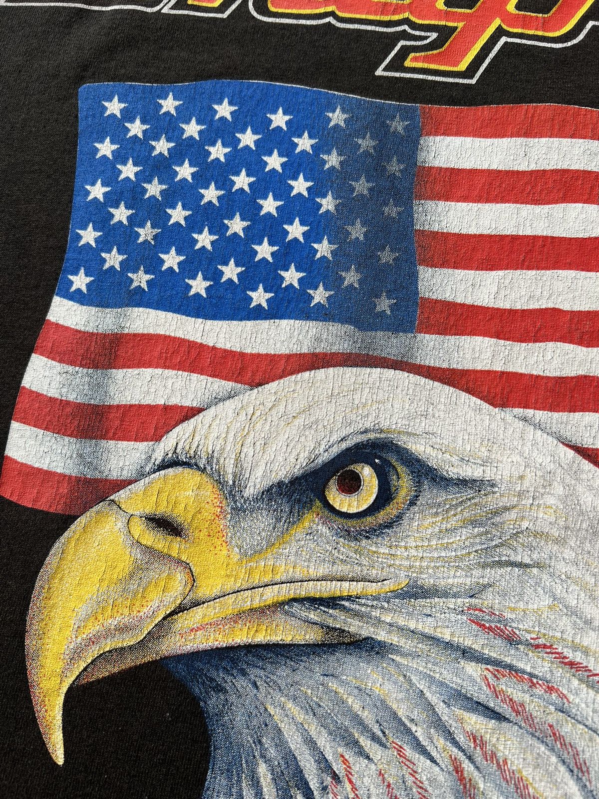 Vintage Vintage 90s Snap-on Tools Eagle Pride of America USA Flag Size US XL / EU 56 / 4 - 5 Thumbnail