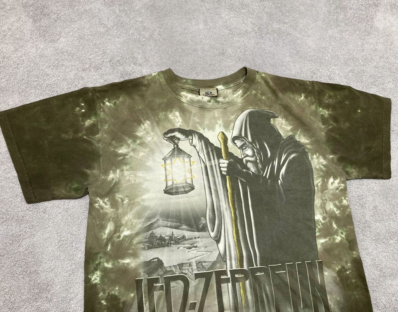 Band Tees Vintage t-shirt LED ZEPPELIN Hermit 2006 x Liquid Blue Size US M / EU 48-50 / 2 - 2 Thumbnail