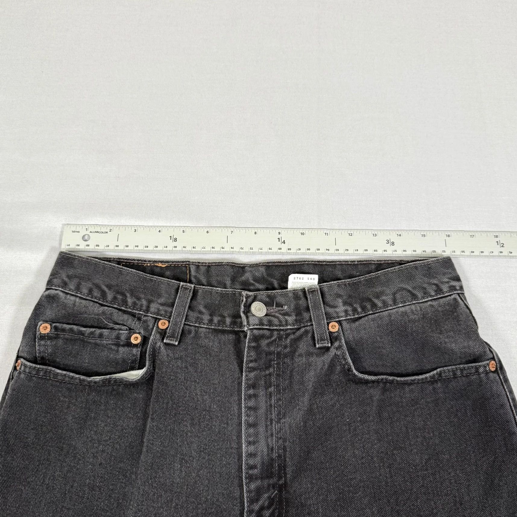 Levi's VINTAGE Levi's Jeans Men 32x34 Black 505 Straight Fit Denim Pants Western 90s Y2K Shirt Size US 32 / EU 48 - 6 Thumbnail