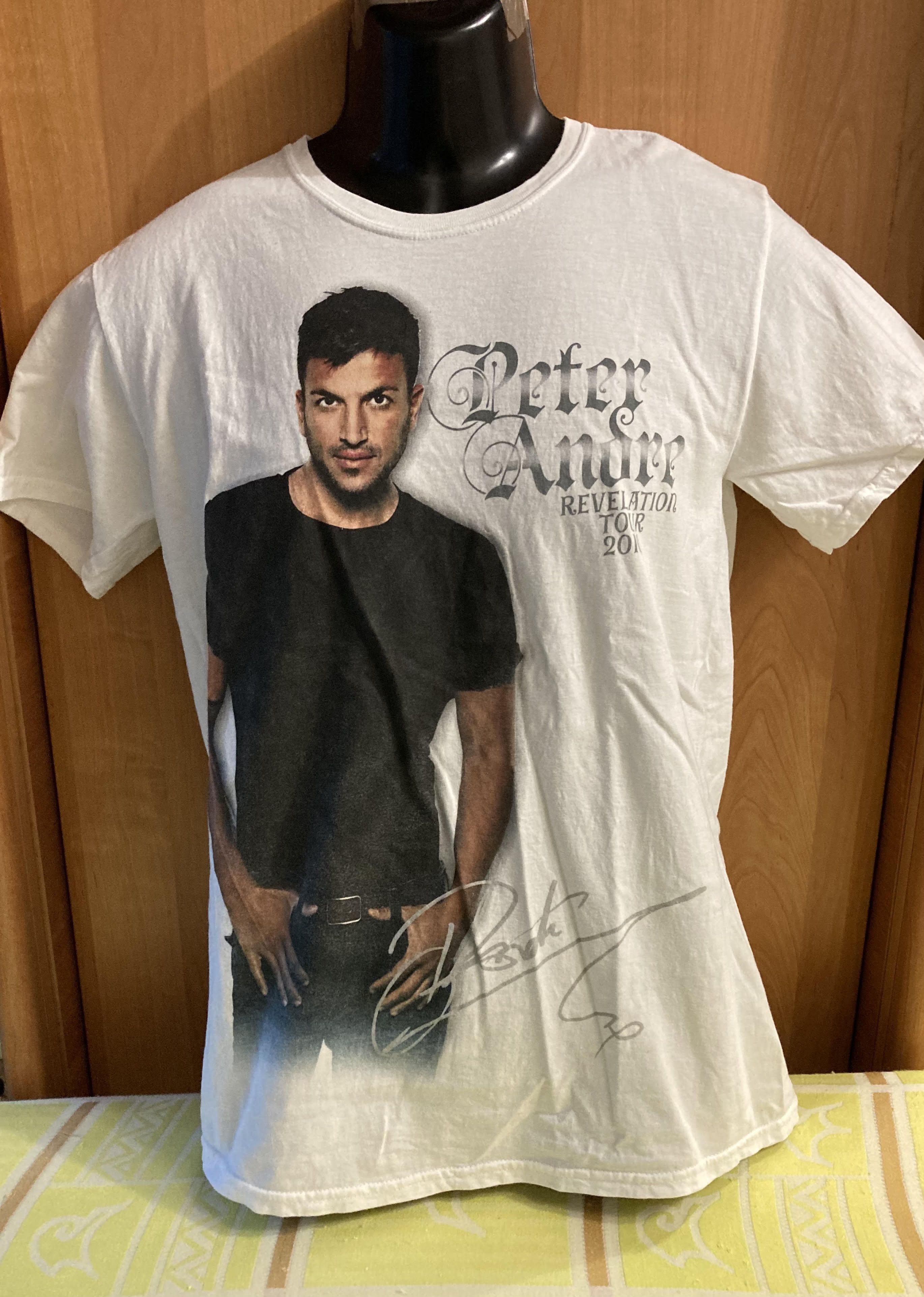 Band Tees 2010 Peter Andre Revelation Tour Rhythm And Blues White Size M / US 6-8 / IT 42-44 - 1 Thumbnail