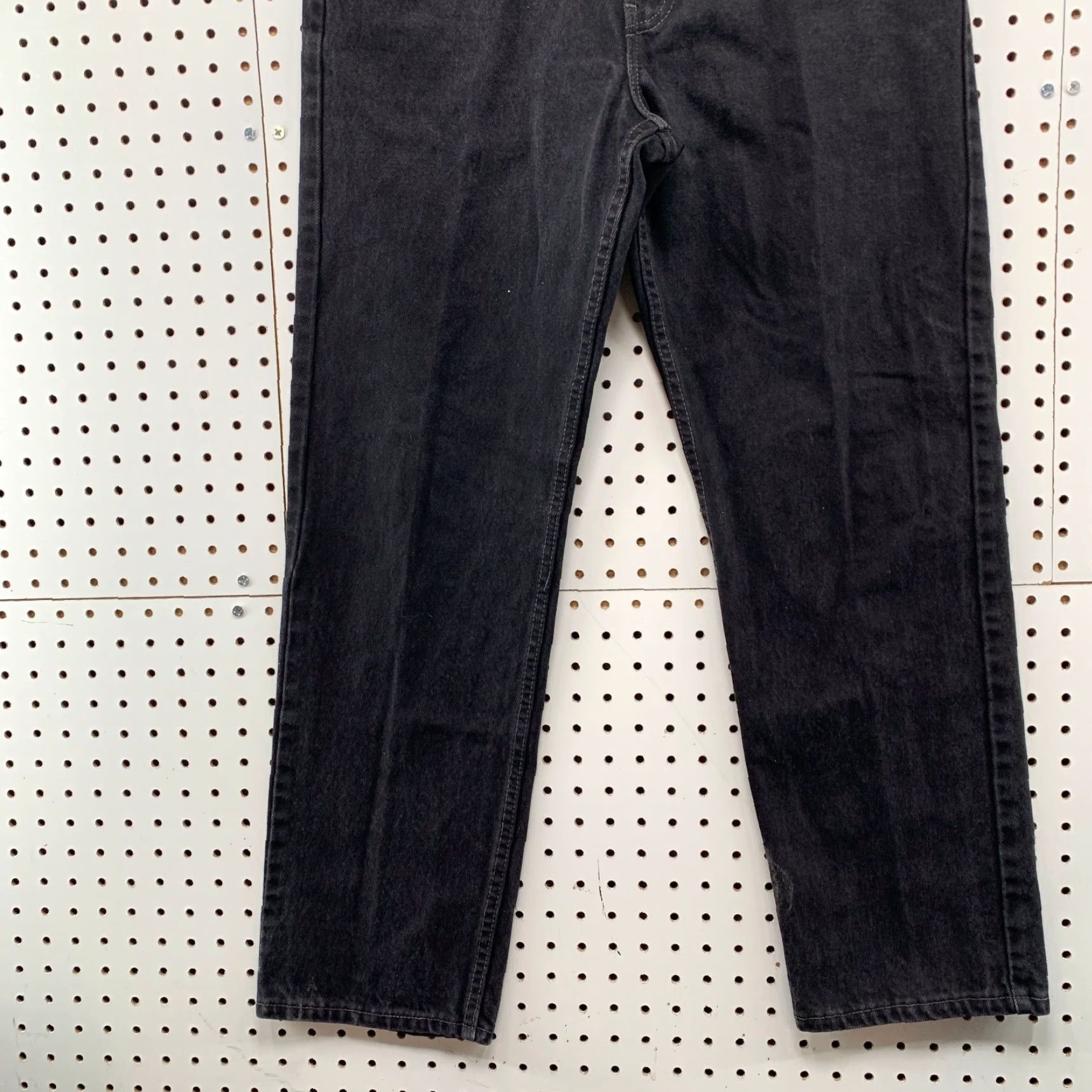 Levi's VINTAGE Levi's 505 Jeans Mens 32x29 Regular Straight 90s Made USA White Denim 5-Pocket Mens jeans Size US 32 / EU 48 - 6 Thumbnail