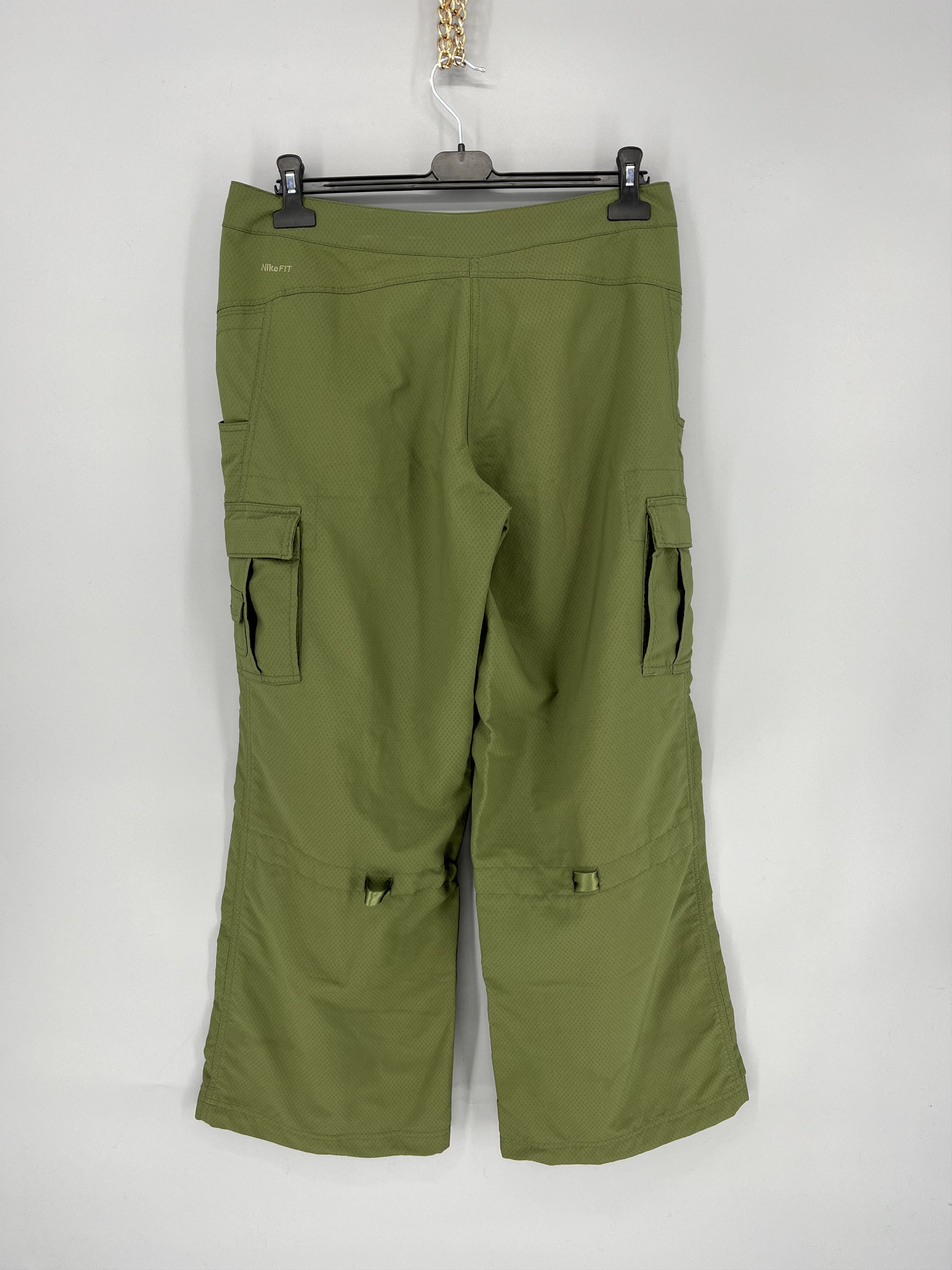 Nike Vintage Y2K Nike Nylon Drill Track Pants NikeFit Size US 32 / EU 48 - 10 Thumbnail