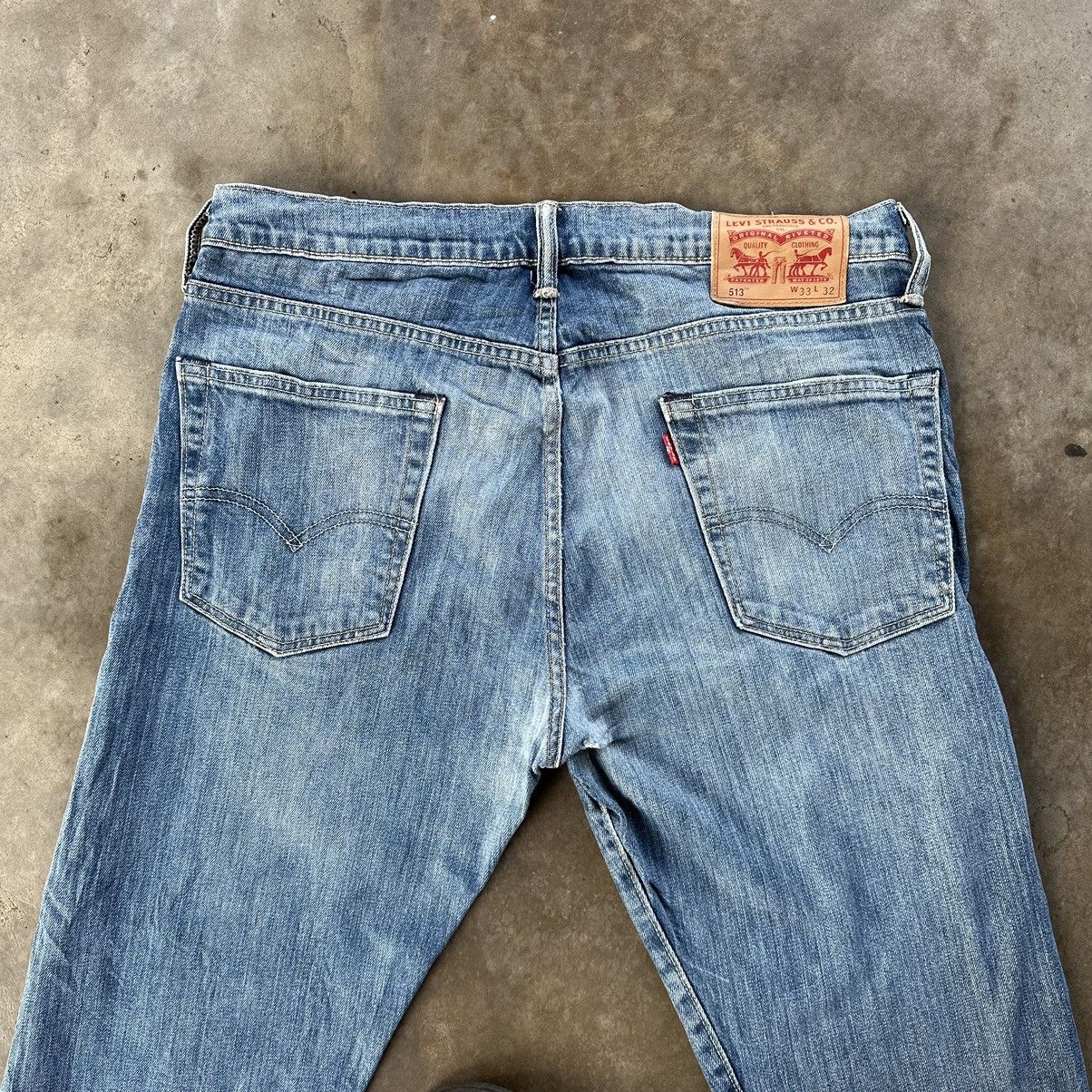 Levi's Vintage Levi’s 513 Faded Jean Distressed Sick Denim Pant W34 Size US 34 / EU 50 - 11 Thumbnail