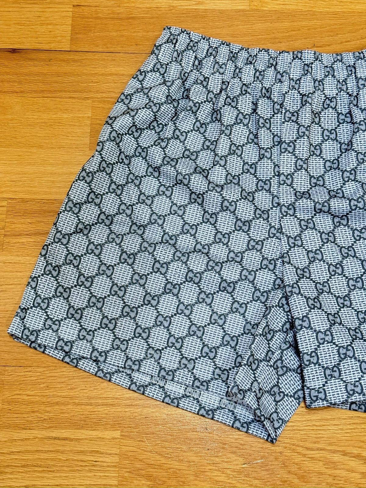 Bravest Studios Bravest Studios Green Gucci Shorts Size Large Size US 34 / EU 50 - 2 Thumbnail