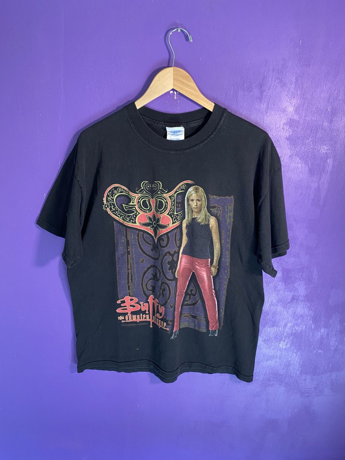 Other Vintage 00s Buffy the vampire evil spike t-shirt Size US L / EU 52-54 / 3 - 1 Thumbnail