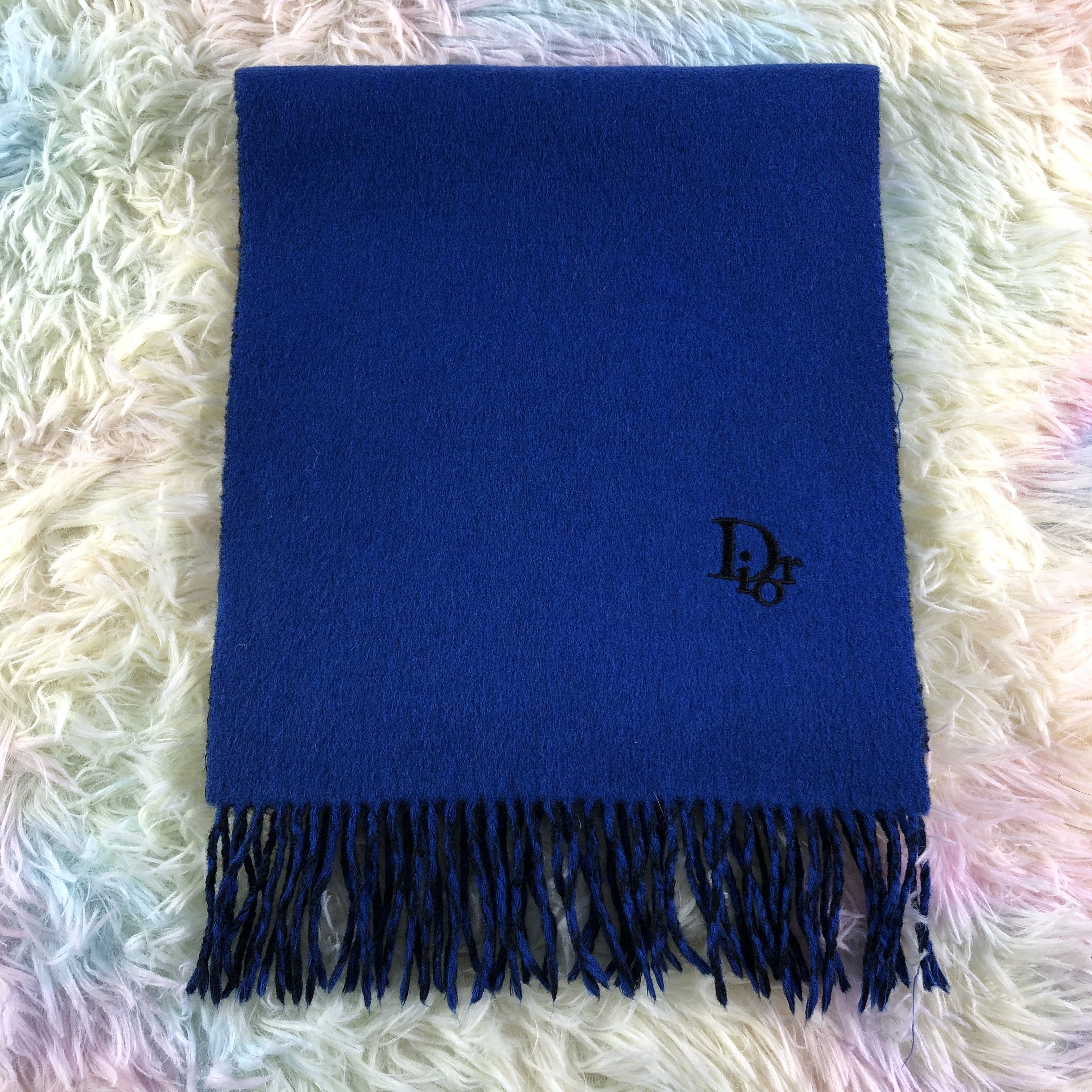 Vintage Christian Dior Monsieur Scarf / Muffler / Neckwear - KM463 Size ONE SIZE - 2 Thumbnail