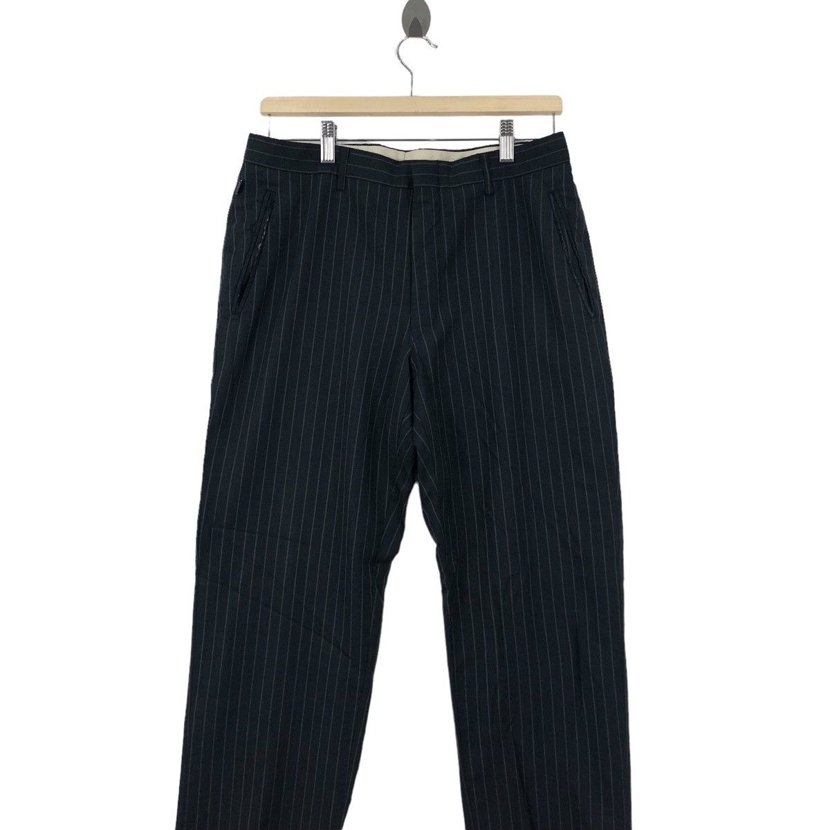 Vintage GUESS BY MARCIANO Stripe Wool Formal Trousers