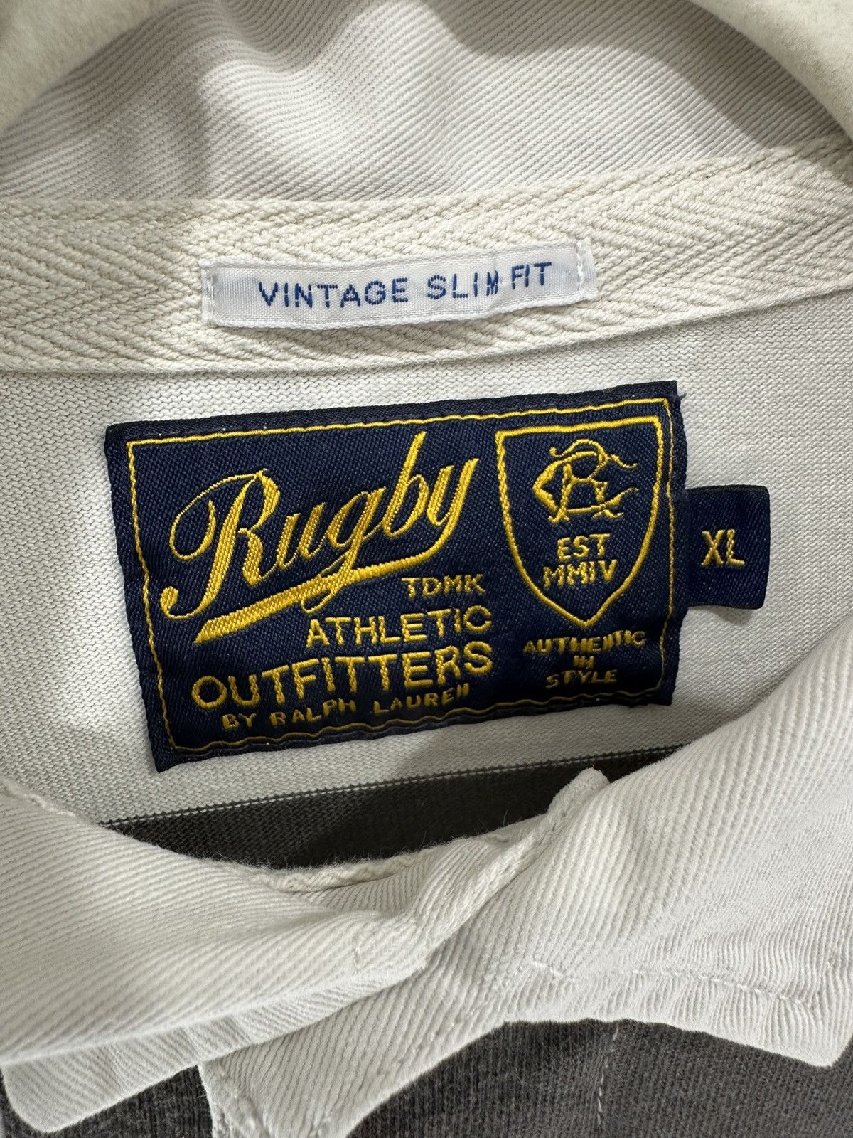 Rugby Ralph Lauren Rugby Ralph Lauren 2011 United Kingdom Rugby Charcoal Gray Size US XL / EU 56 / 4 - 6 Thumbnail