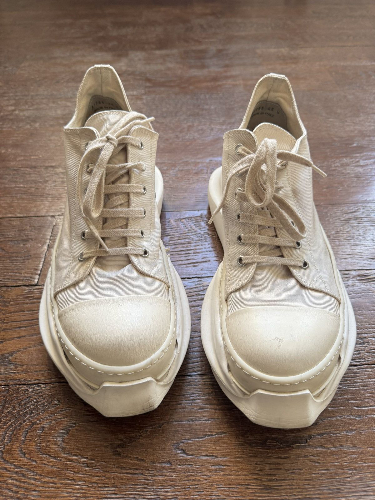 Rick Owens Drkshdw Rick Owens Abstract Ramones (sz 45) Size US 12 / EU 45 - 1 Thumbnail