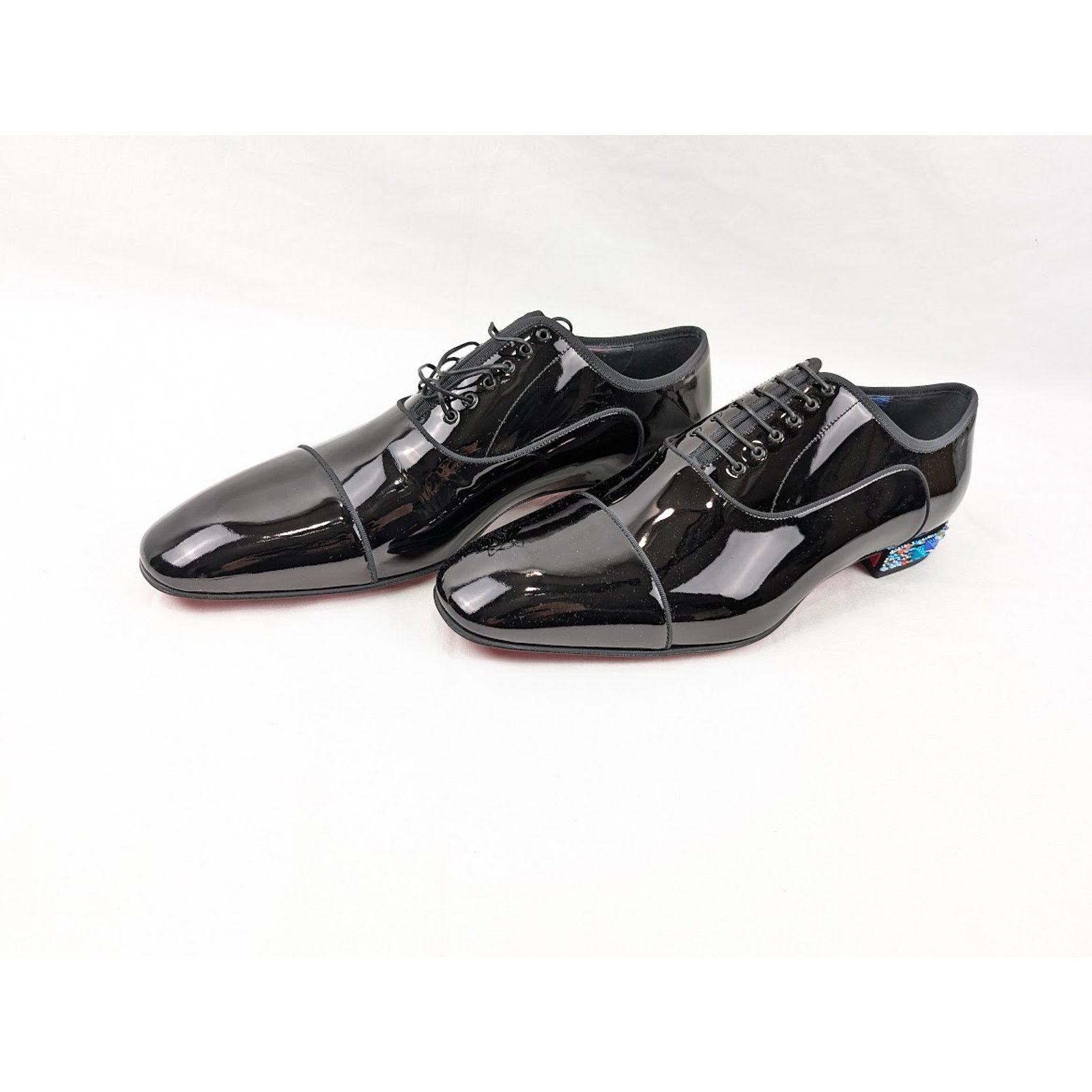 Christian Louboutin o1rshd1 Hero on the Rocks 20 Shoe Boots in Black Size US 8 / EU 41 - 12 Thumbnail