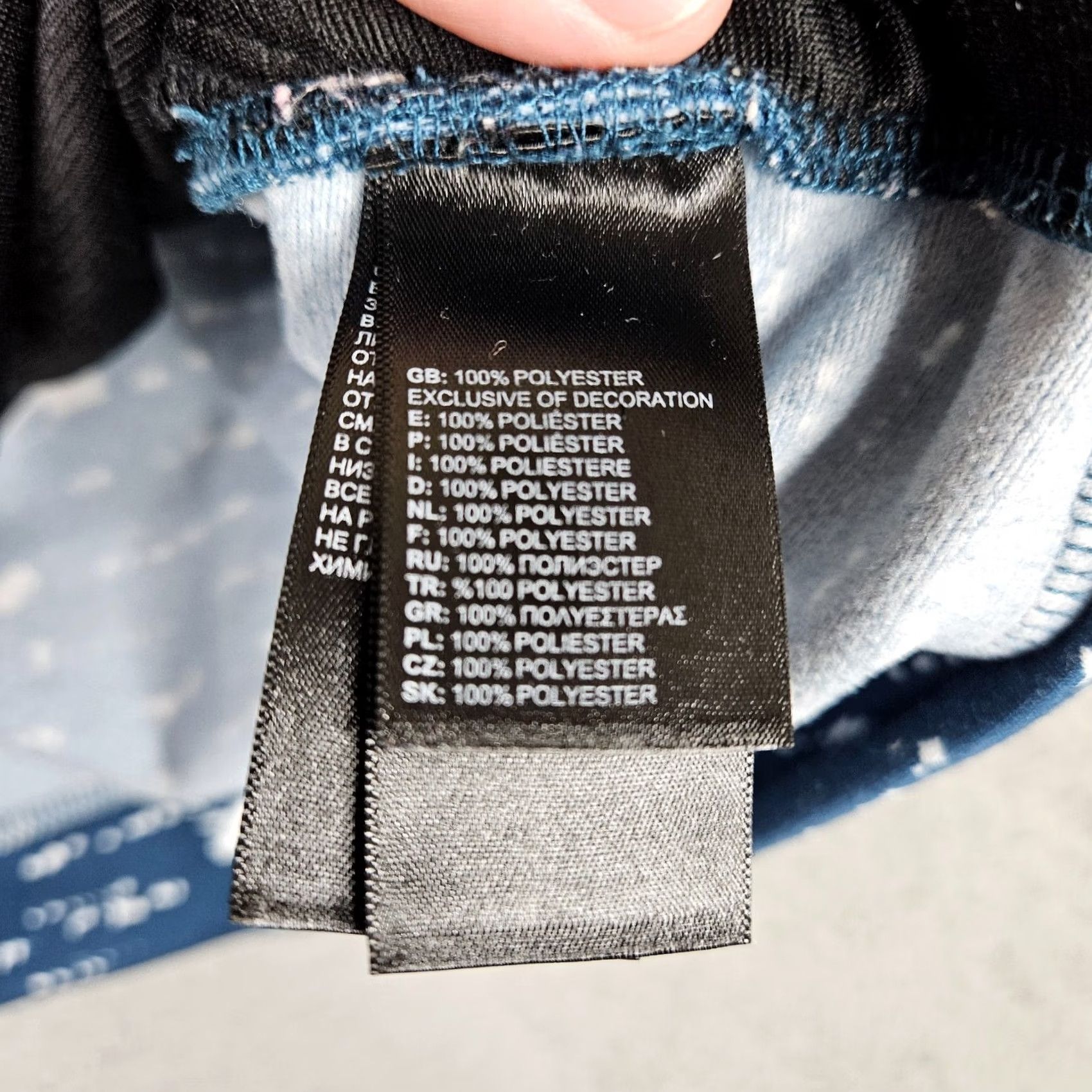 The North Face The North Face Jacket Teens M Full Zip Blue Speckled Steel Size M / US 6-8 / IT 42-44 - 5 Thumbnail