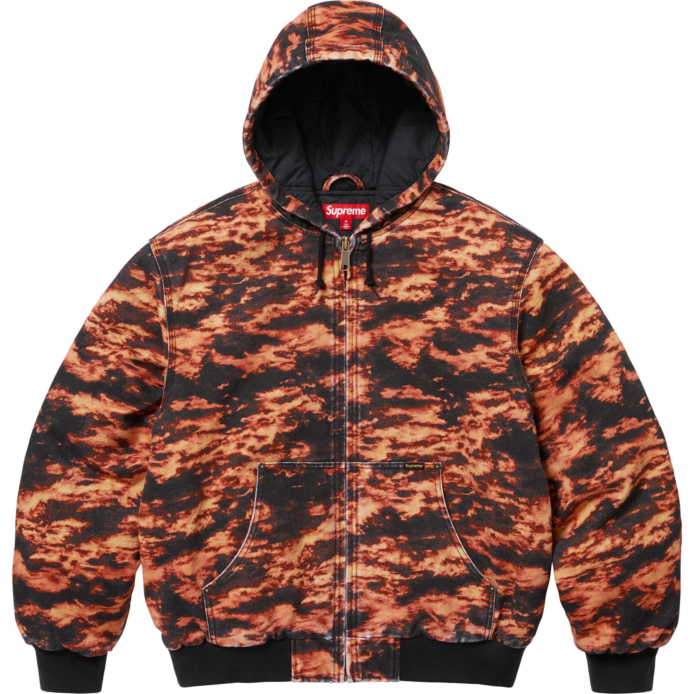 Supreme Supreme AOI Embroidered Hooded Work Jacket Size US S / EU 44-46 / 1 - 3 Thumbnail