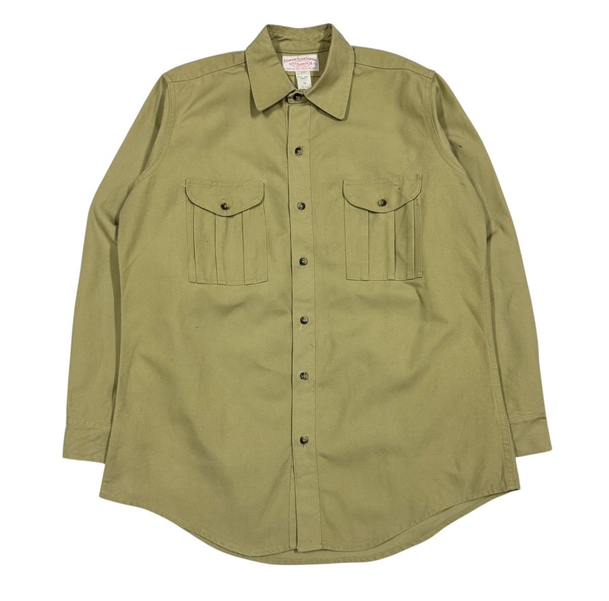 Filson Vtg🔥C.c Filson Co.Seattle Utility Canvas Hunting Shirt Size US XL / EU 56 / 4 - 1 Thumbnail