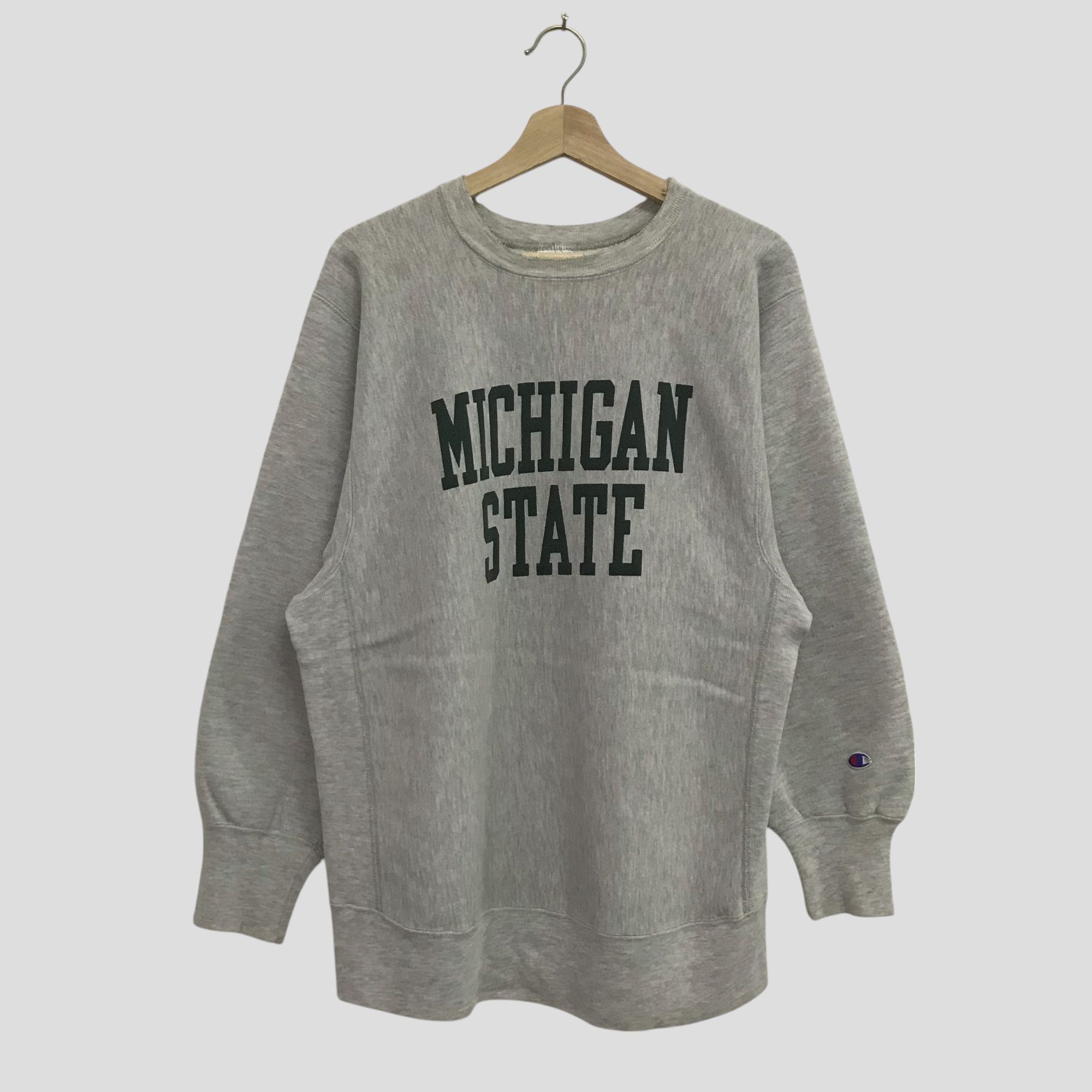 Champion Vintage 90s Champion Reverse Weave Michigan - 192 Size US XL / EU 56 / 4 - 1 Thumbnail