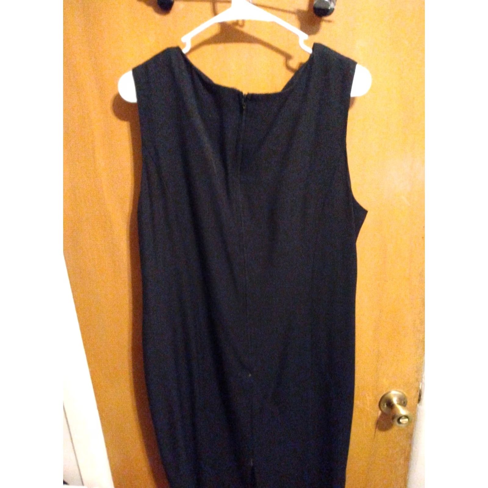 Vintage VINTAGE Perceptions by Irene B. Dress 16 Black Rayon Blend 42" CHEST Mens Women Girls Size XXL / US 16-18 / IT 52-54 - 5 Thumbnail