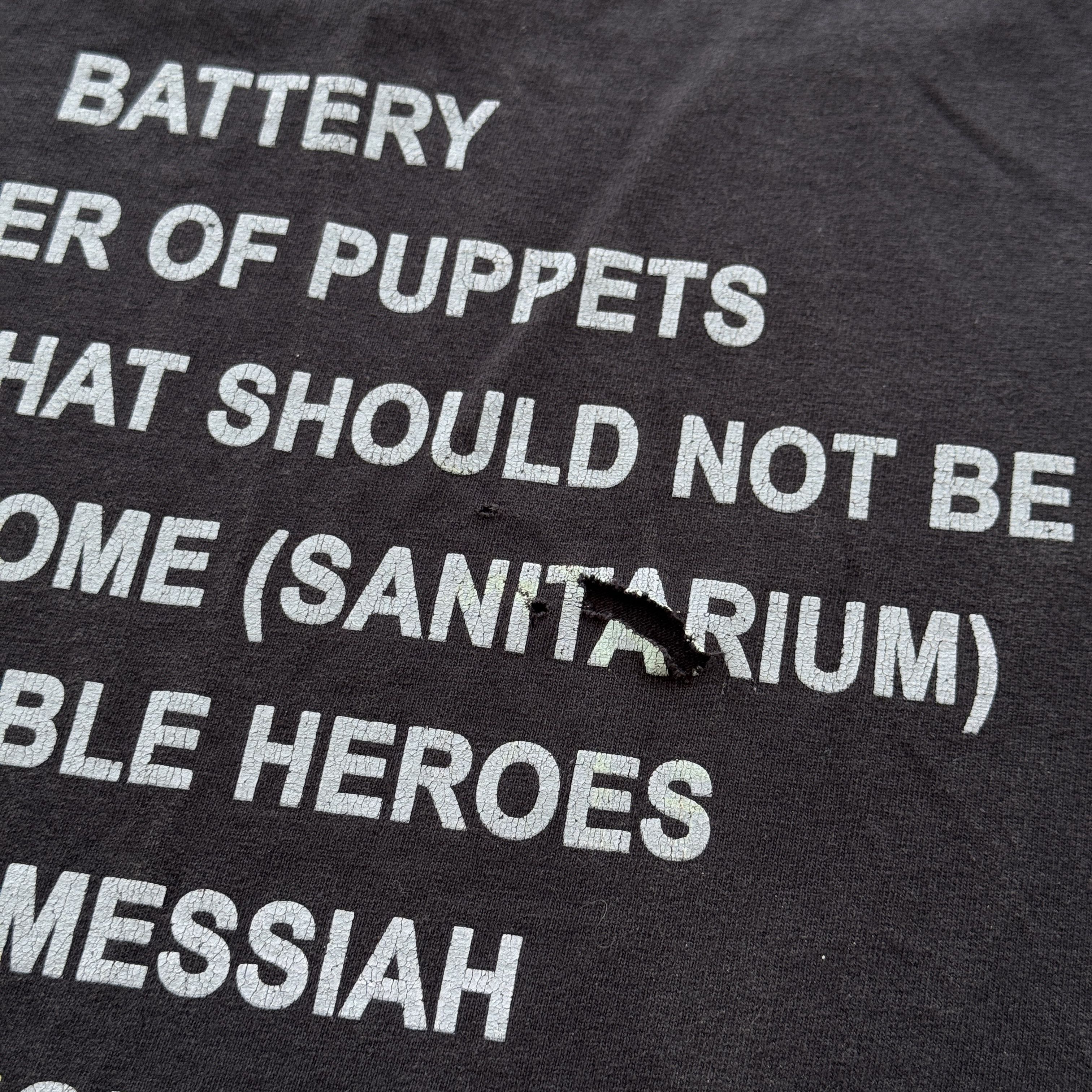 Metallica Vintage 90s Metallica Master of Puppets Metal Band Tee Size US L / EU 52-54 / 3 - 8 Thumbnail