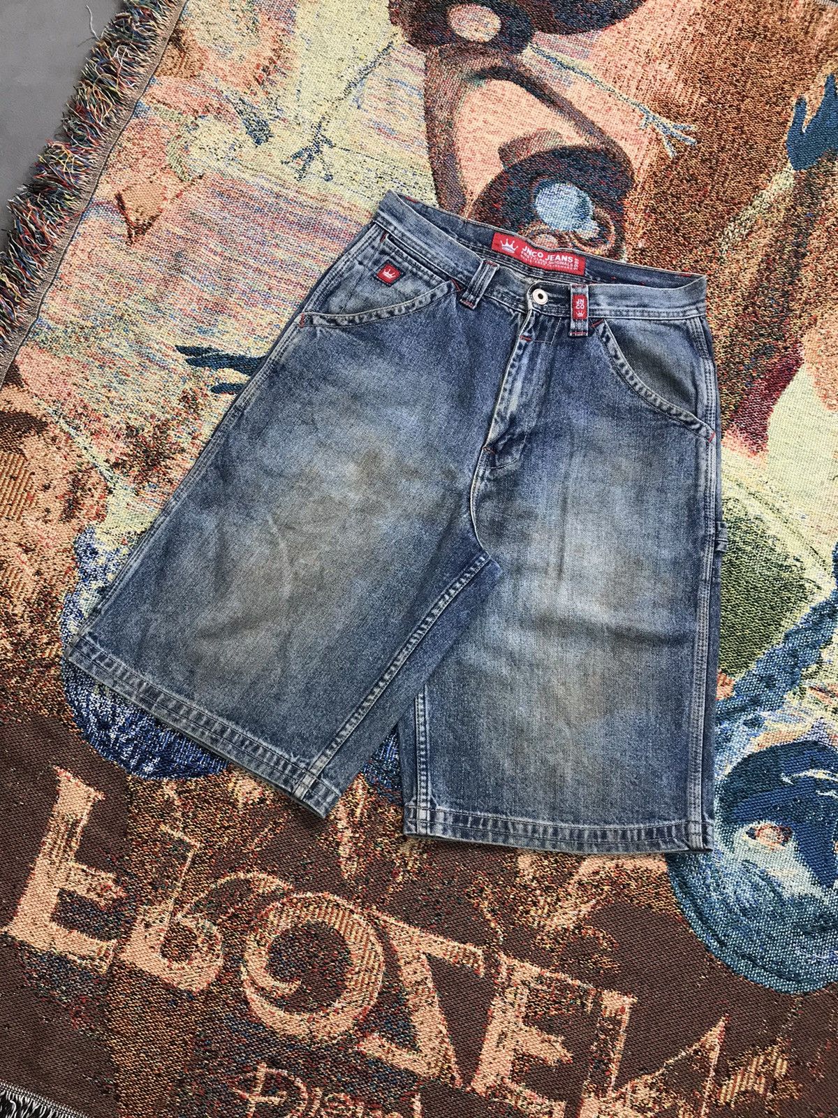 JNCO Vintage Jnco carpenter embroidered jort Size US 30 / EU 46 - 3 Thumbnail