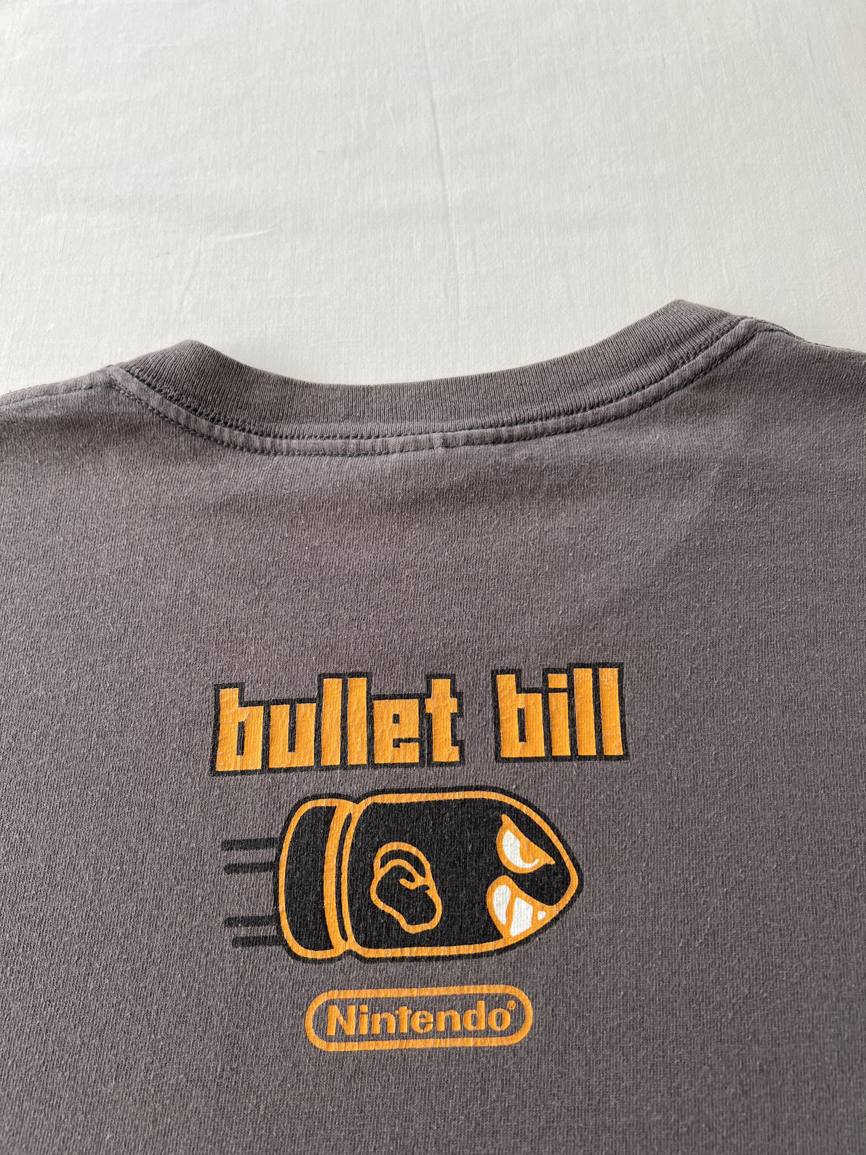 Nintendo Vintage 2000s Nintendo Bullet Bill Enemy Super Mario T-shirt Size US L / EU 52-54 / 3 - 13 Thumbnail