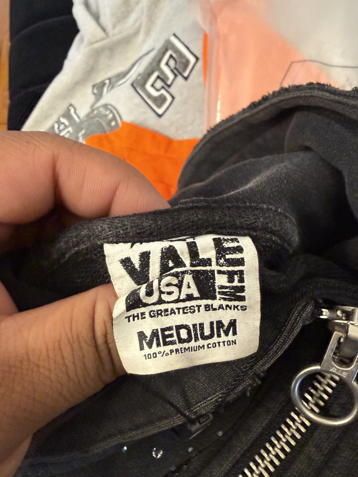 Vale Vale Pluto Clustered Zip Up Hoodie Black Wash Small Size US S / EU 44-46 / 1 - 9 Thumbnail
