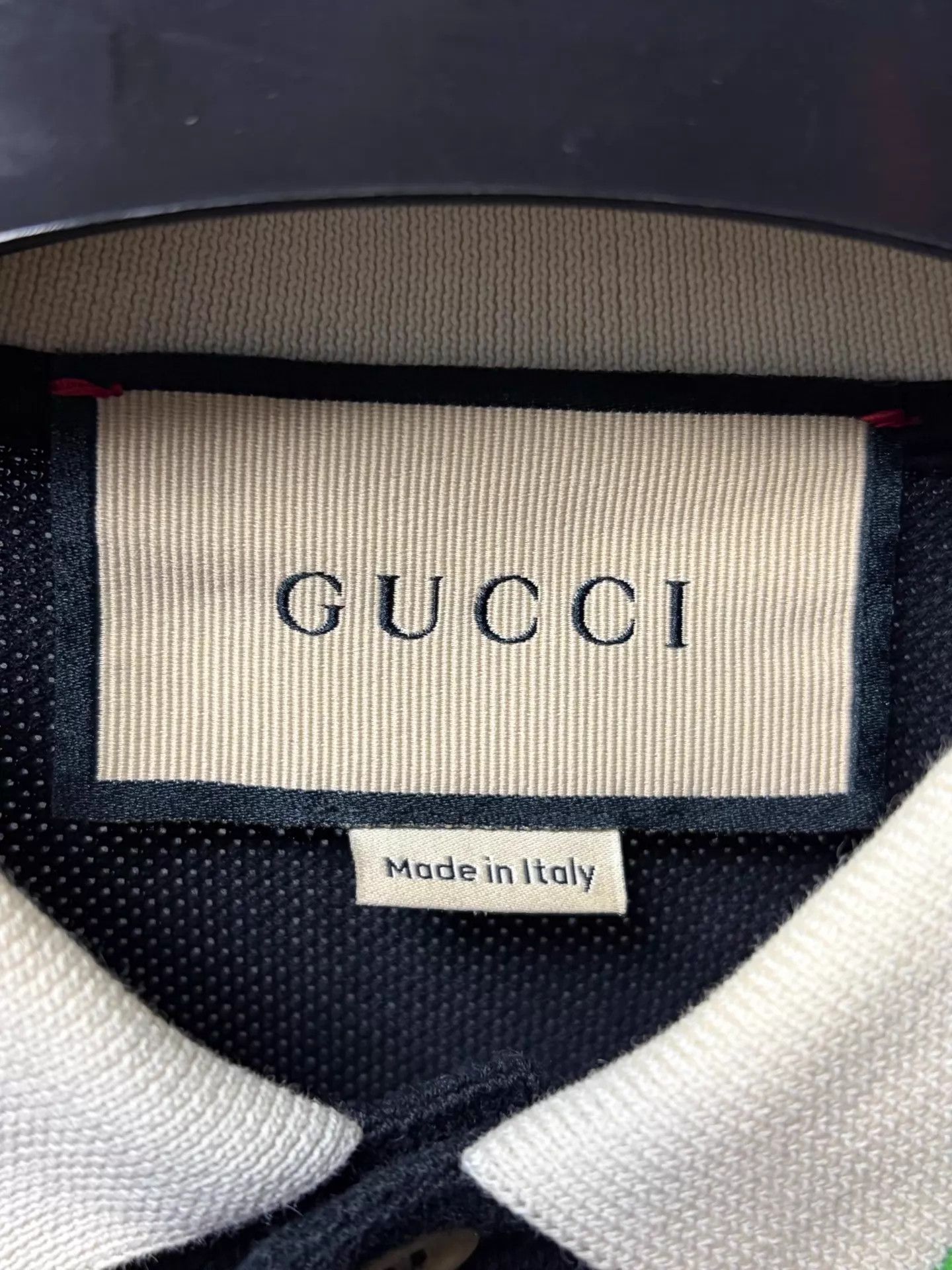 Gucci GUCCI Men's Black Polo Short Sleeve XL Size US XL / EU 56 / 4 - 3 Thumbnail