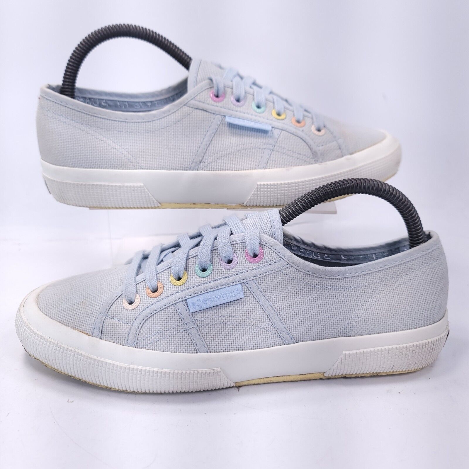 Superga Superga 2750 Linenfruit Shoes Womens Size 8.5 S0081C0 Blue Size US 8.5 / IT 38.5 - 5 Thumbnail
