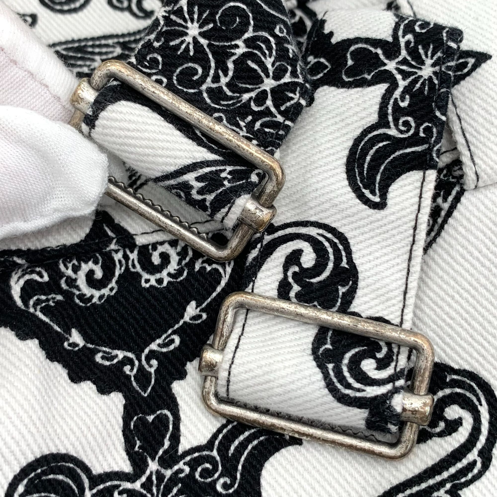 Dior Dior Black & White Patterned Cotton Casual Shorts (Size 44) Size 30" / US 8 / IT 44 - 3 Thumbnail