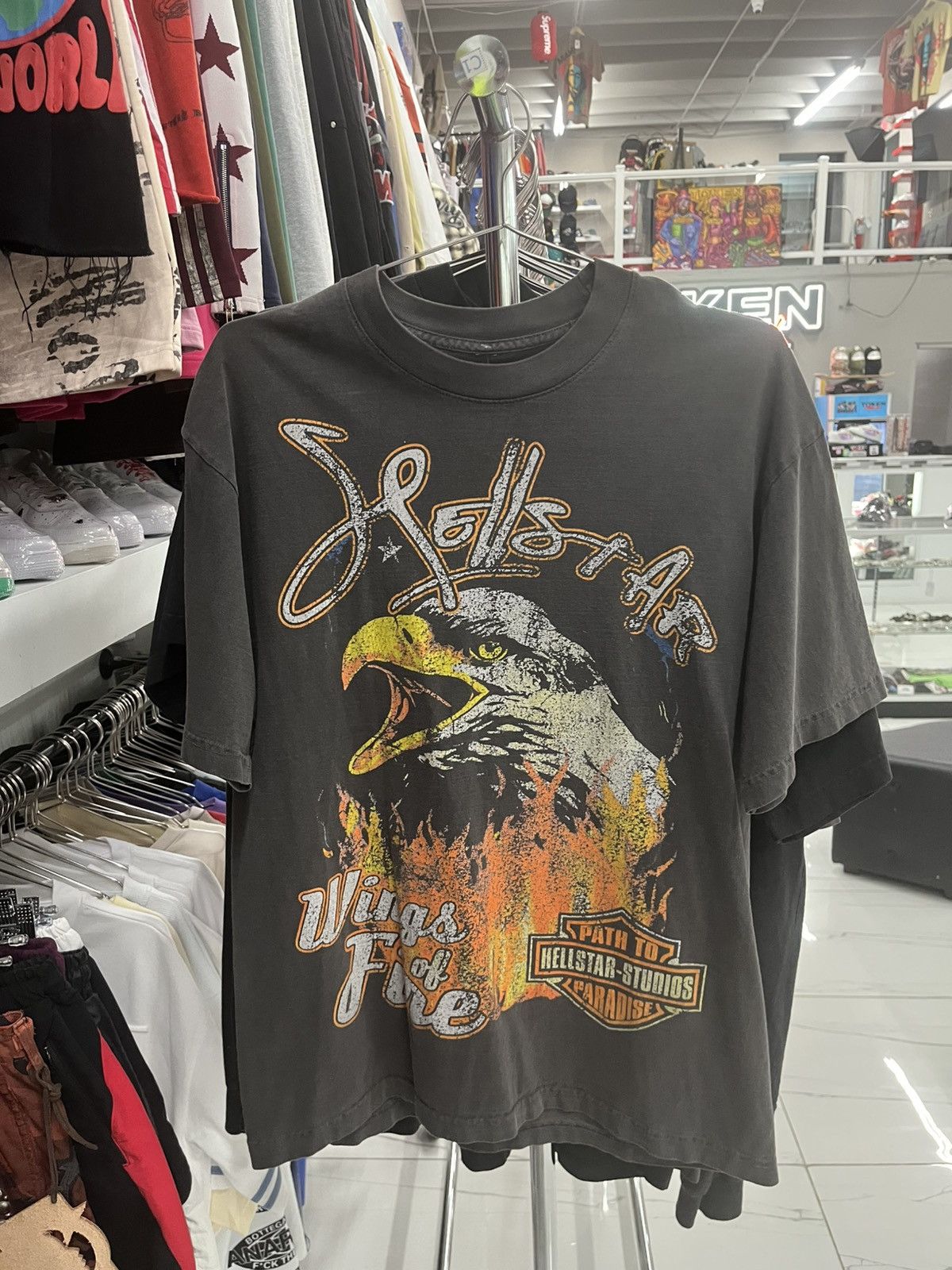 HELLSTAR Hellstar Studios Wings of Fire Tee Size US M / EU 48-50 / 2 - 1 Thumbnail