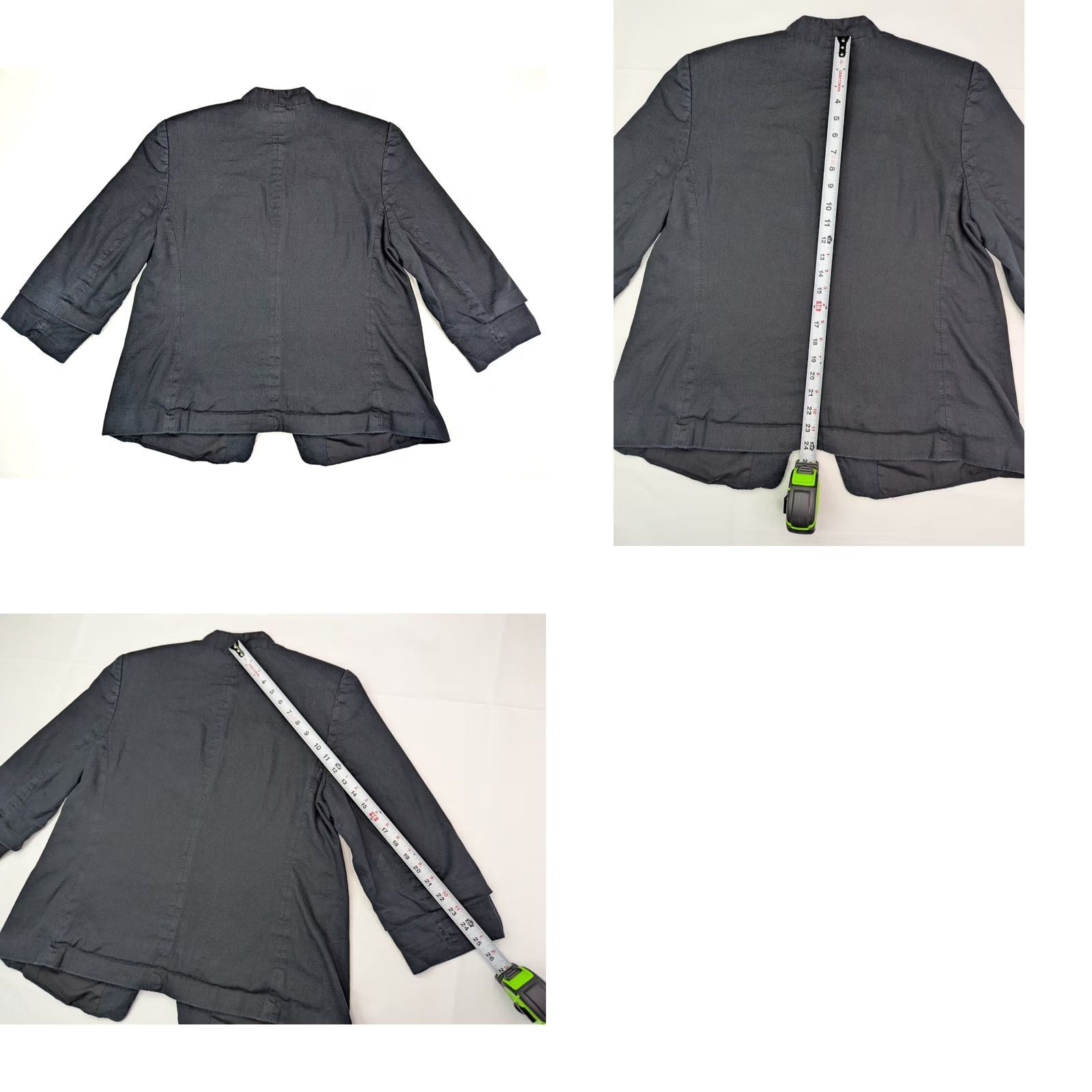 Banana Republic Banana Republic Sweater Cardigan Women Sz 16 Linen Blend Open Front Knit Lined Size XXL / US 16-18 / IT 52-54 - 9 Thumbnail