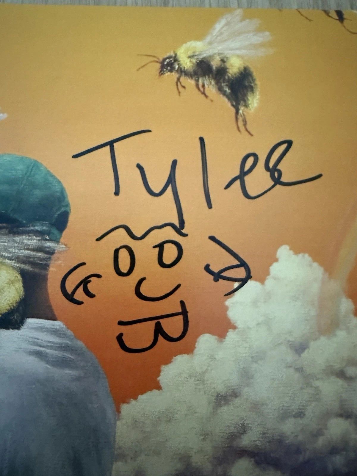 Tyler The Creator Tyler, The Creator Flower Boy Album Signed Autograph Size ONE SIZE - 2 Thumbnail