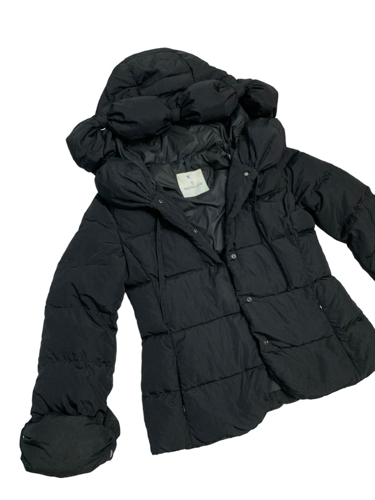 Moncler Moncler Puffer Hoodie Jacket Size XXS / US 00 / IT 34 - 6 Thumbnail
