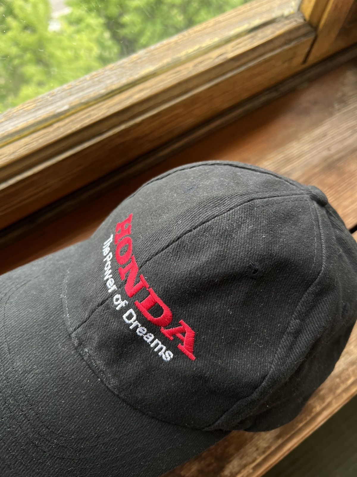 Vintage Vintage 90s Honda Racing Hat Cap Black Size ONE SIZE - 10 Thumbnail