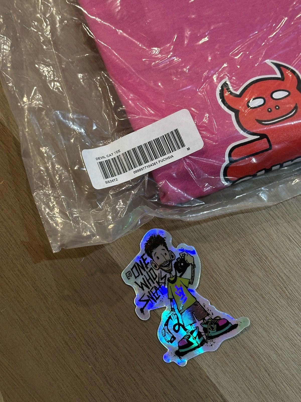 Supreme Supreme x Toy Machine Devil Cat Tee Size Medium Size US M / EU 48-50 / 2 - 4 Thumbnail