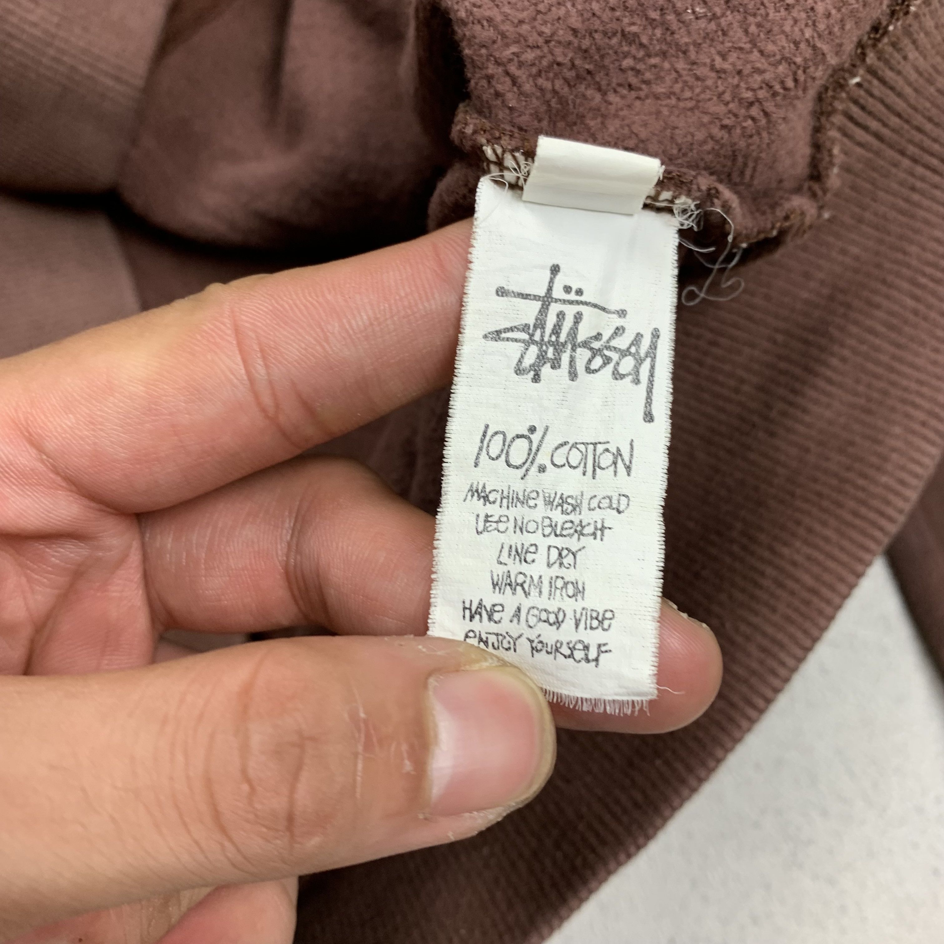 Stussy Vintage 90s Stussy Zip Up Hoodie Size S / US 4 / IT 40 - 7 Thumbnail