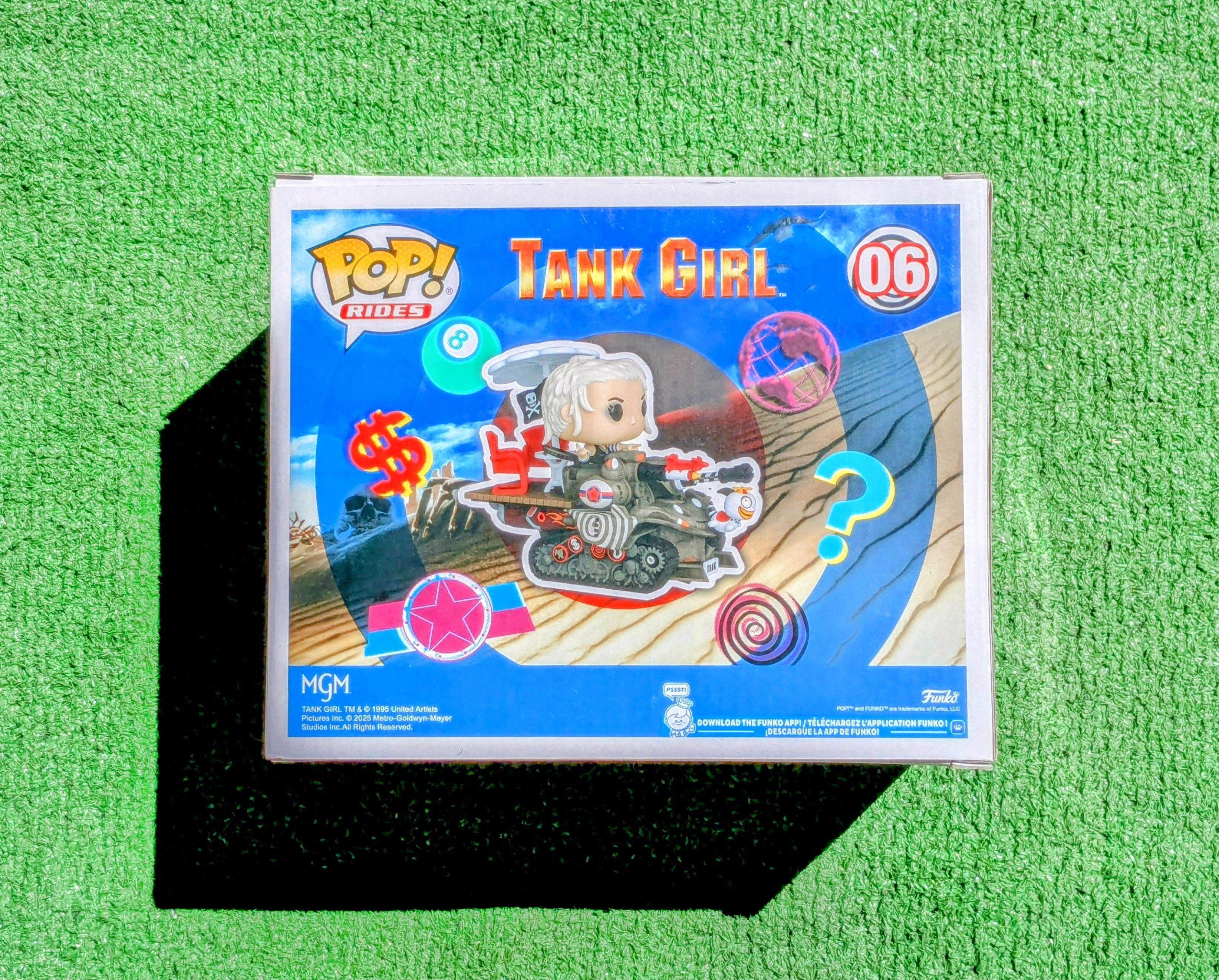 Universal Studios Tank Girl w/MKII Funko Pop!Rides Deluxe#06 SDCC Con Limited Size ONE SIZE - 6 Thumbnail