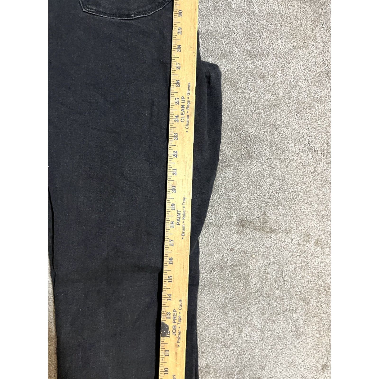 Old Navy Old Navy Jeans High Rise WOW Straight Women's Size 16 Medium Wash Black Size 38" / US 16 / IT 52 - 6 Thumbnail