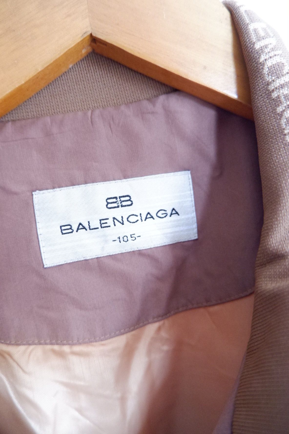 Balenciaga Vintage Balenciaga Neck Logo Jacket Size US L / EU 52-54 / 3 - 8 Thumbnail